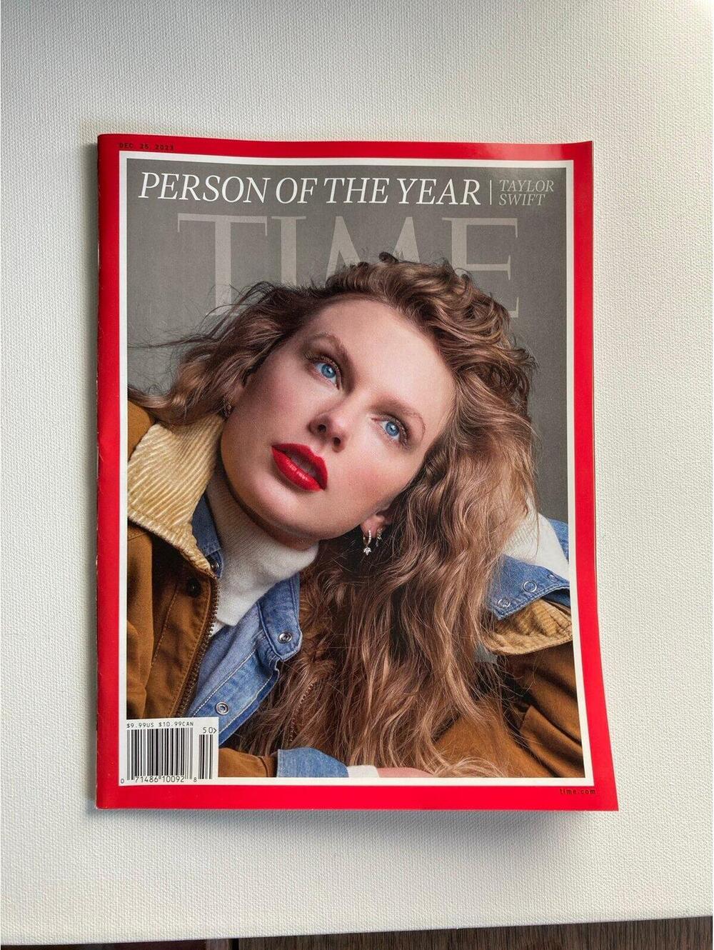 Time Magazine Person of the Year 2023 Taylor Swift